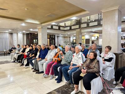 INTERNATIONAL DAY OF ELDERLY PEOPLE CELEBRATED AT "ALMATY RESORT"